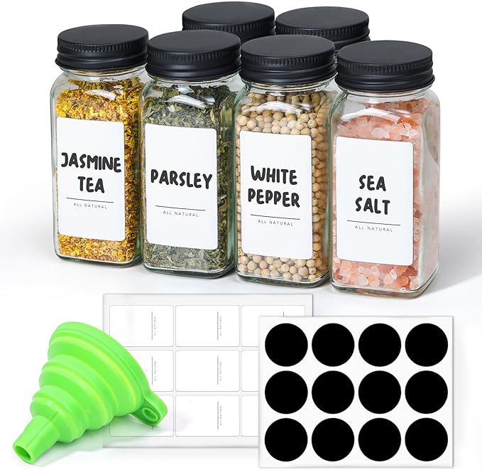 U-Pack 4 oz Spice Jars